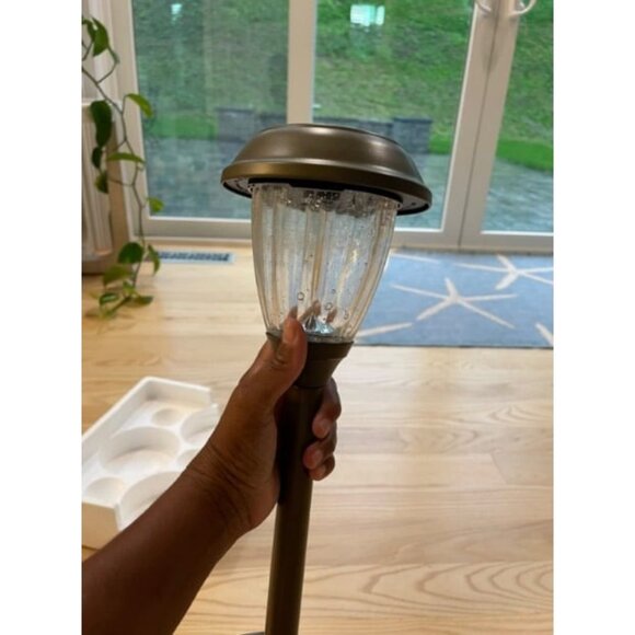 Solar Lights Outside Waterproof 6 Pack - Auto On/Off 10/25 LM LED Glass - Picture 3 of 3